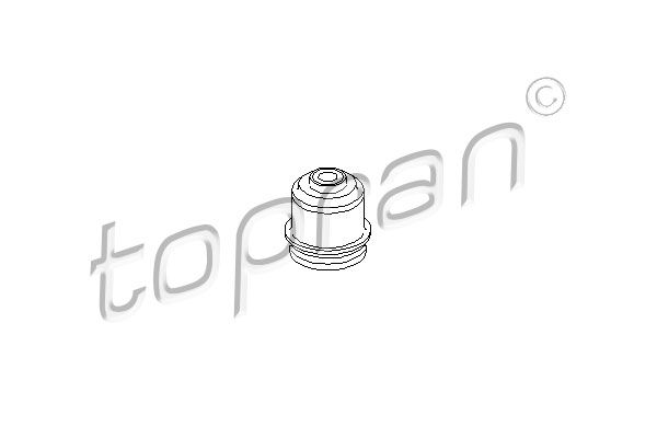 Подвеска, двигатель 104291 TOPRAN