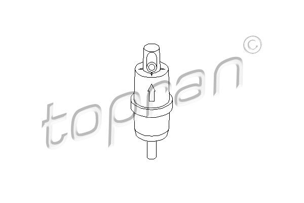 Топливный фильтр 400917 TOPRAN