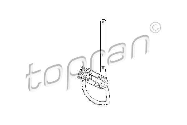 Подъемное устройство для окон 401669 TOPRAN
