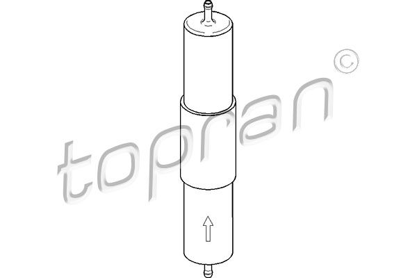 Топливный фильтр 500739 TOPRAN