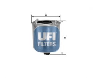 Топливный фильтр 2412800 UFI