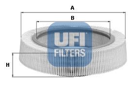 Воздушный фильтр 3080900 UFI