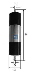 Топливный фильтр 3192100 UFI