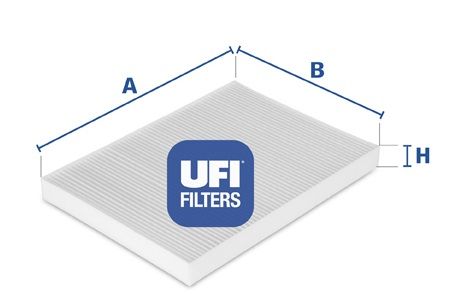 Фильтр, воздух во внутренном пространстве 5300600 UFI