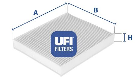 Фильтр, воздух во внутренном пространстве 5303100 UFI