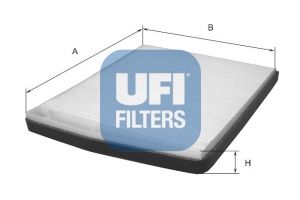 Фильтр, воздух во внутренном пространстве 5309100 UFI