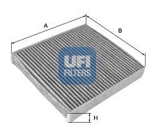 Фильтр, воздух во внутренном пространстве 5410500 UFI