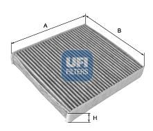Фильтр, воздух во внутренном пространстве 5424800 UFI