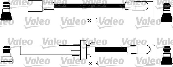 Комплект проводов зажигания 346167 VALEO