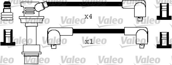 Комплект проводов зажигания 346289 VALEO