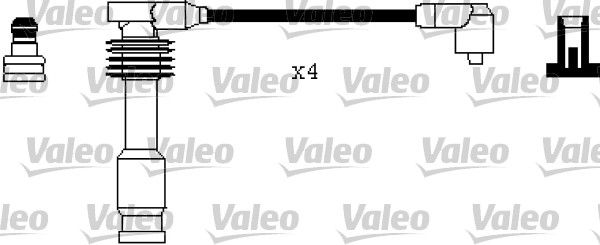 Комплект проводов зажигания 346402 VALEO