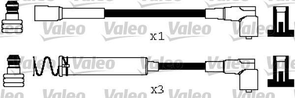 Комплект проводов зажигания 346590 VALEO