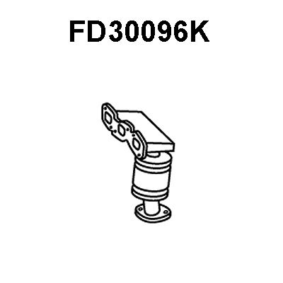 Катализатор коллектора FD30096K VENEPORTE