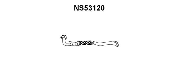 Труба выхлопного газа NS53120 VENEPORTE