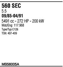 Система выпуска ОГ MB56005A WALKER