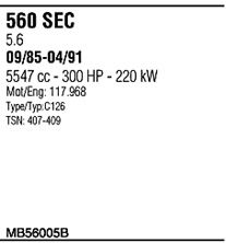 Система выпуска ОГ MB56005B WALKER